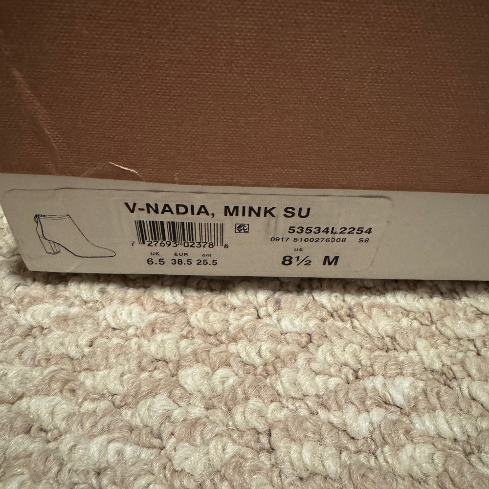 V-Nadia Mink Su Ankle Boots